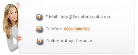 Beamtenkredit Anfrage 2